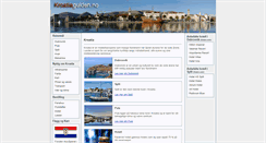 Desktop Screenshot of kroatiaguiden.no